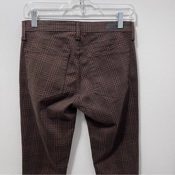 AG ADRIANO GOLDSCHMIED PRIMA ANKLE IN HOUNDSTOOTH PLAID FOLKSTONE SIZE 27 - Picture 8 of 15